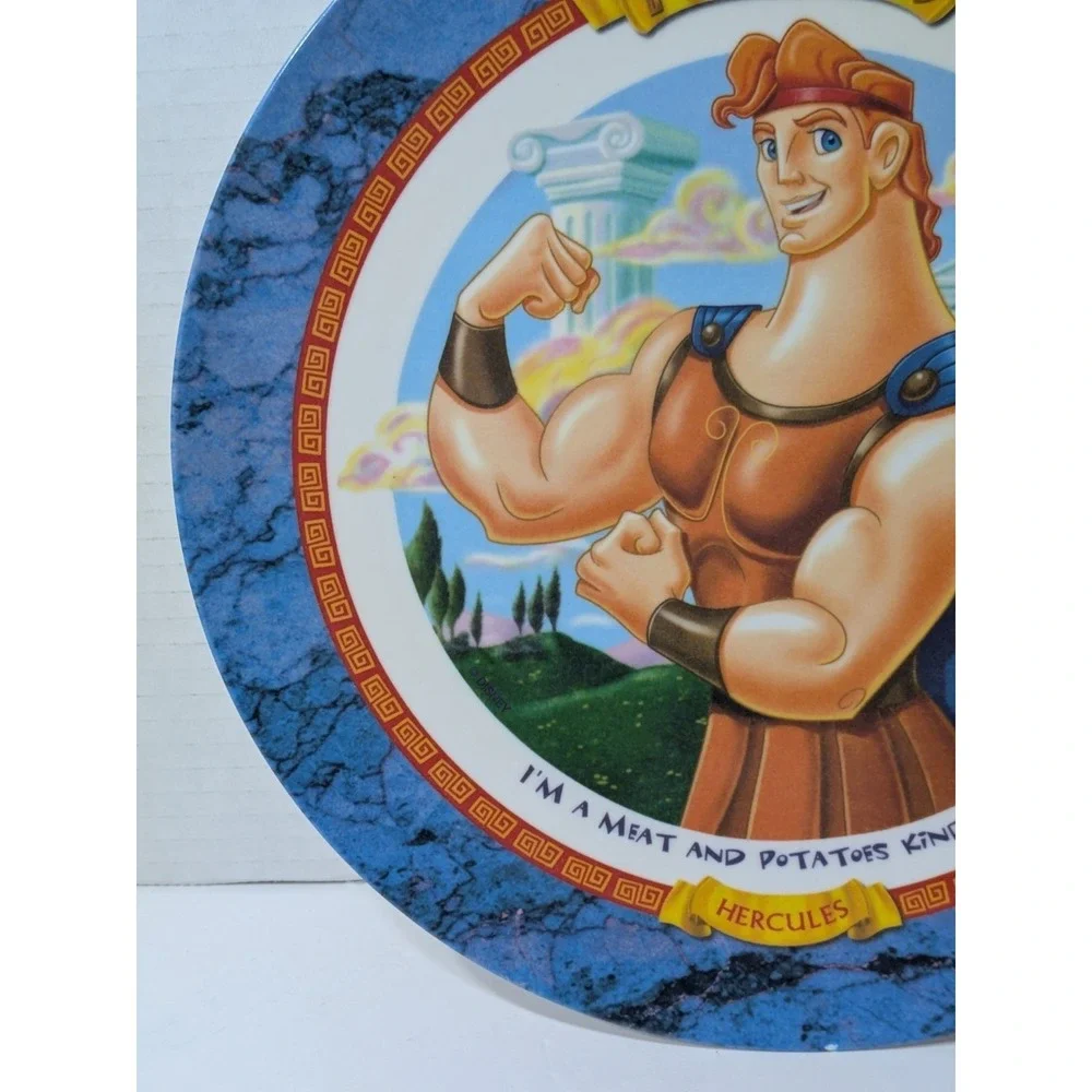 VTG 1997 DISNEY MCDONALDS HERCULES COLLECTIBLE MELAMINE PLATE PREMIUM PROMO 9.5